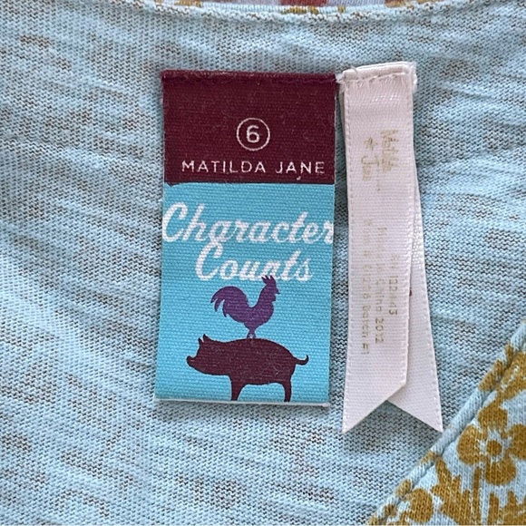 MATILDA JANE Girls Heart SoulPride Character Counts Dress Size 6 back to School - Picture 7 of 8